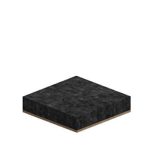 Basalt stone coffin lid
