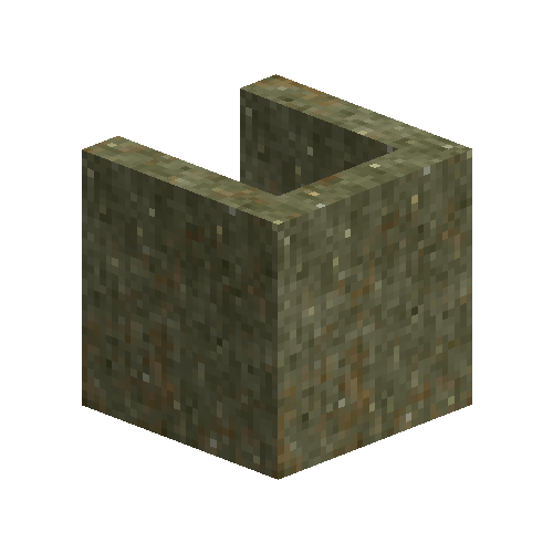 Peridotite stone coffin section