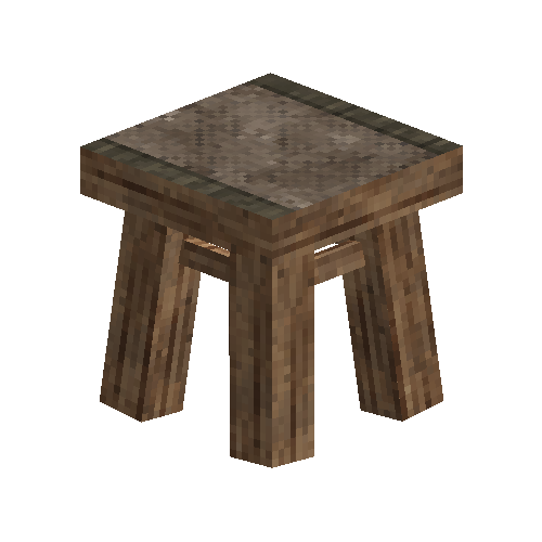 Aged wooden table