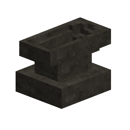 Black ceramic anvil mold