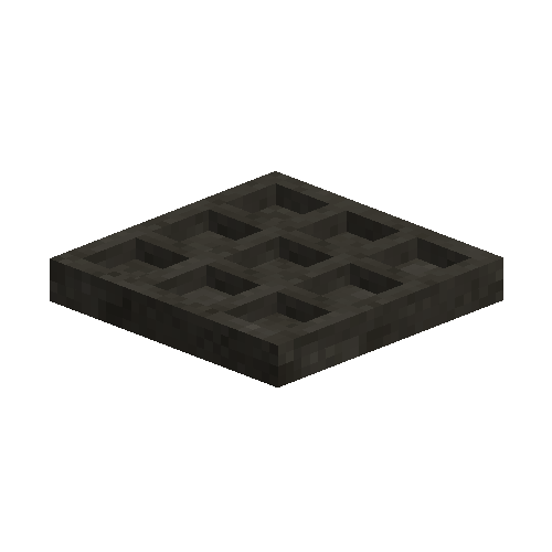 Black ceramic lamellae mold