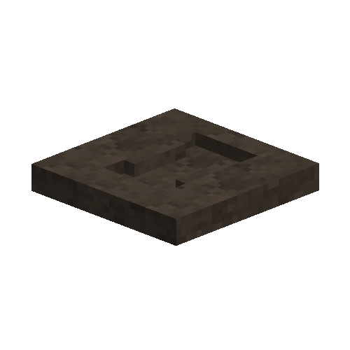 Dark brown ceramic hammer mold