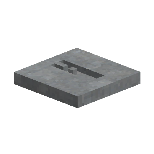Raw blue clay hoe mold