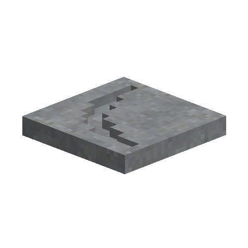 Raw blue clay pickaxe mold