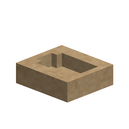 Raw fire clay helve hammer mold