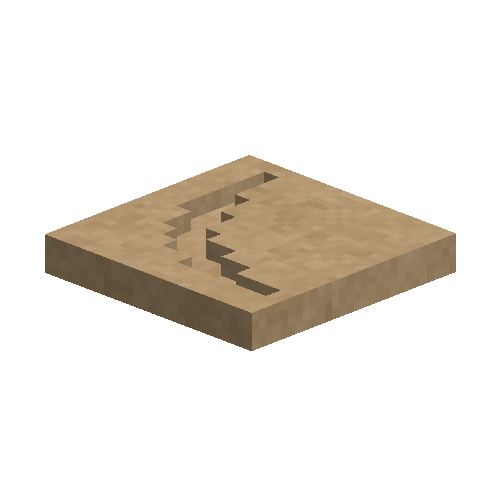 Raw fire clay pickaxe mold