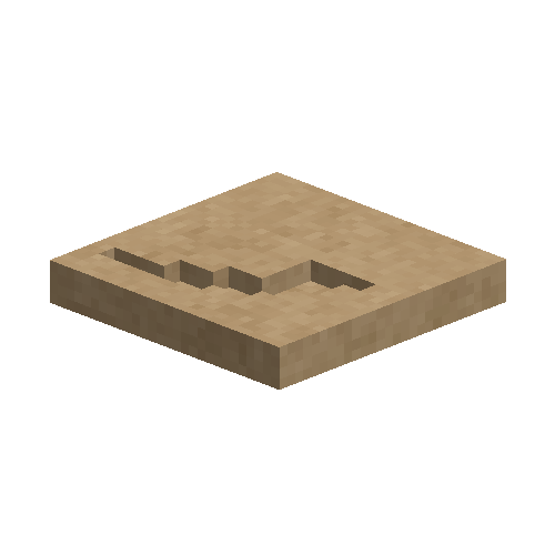 Raw fire clay prospecting pick mold