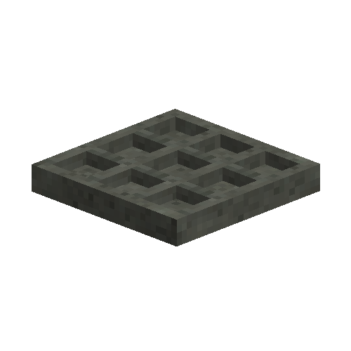Gray ceramic lamellae mold