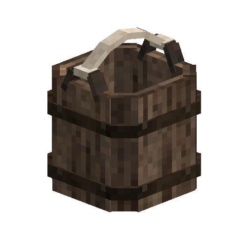 Wooden bucket