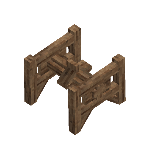Wooden toggle