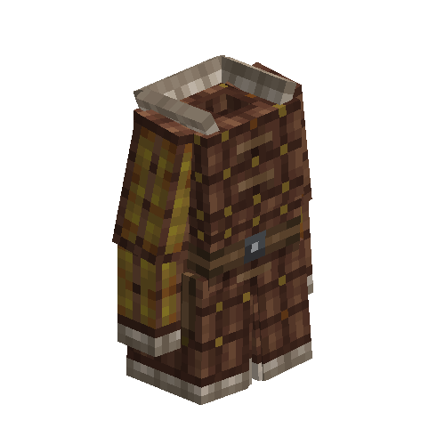 Brigandine body armor (Bismuth bronze)