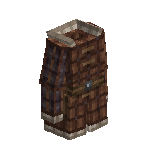 Brigandine body armor (Black bronze)