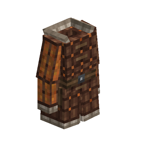 Brigandine body armor (Copper)