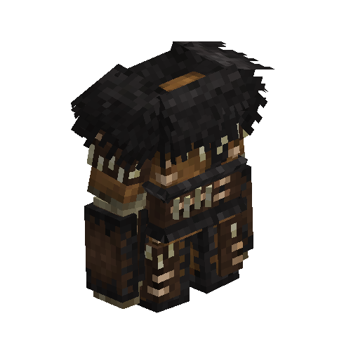 Black bear hide body armor