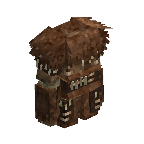 Brown bear hide body armor