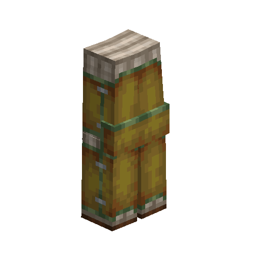 Plate leg armor (Bismuth bronze)
