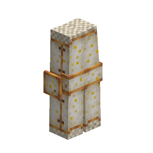 Plate leg armor (Meteoric iron)