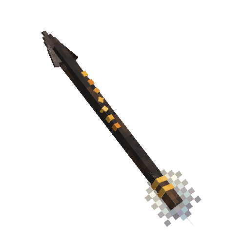 Ornate gold arrow