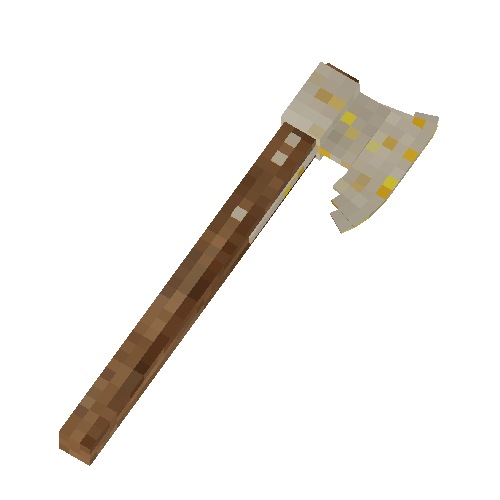 Meteoric iron axe