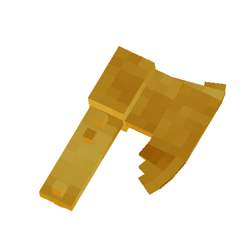 Golden axe head