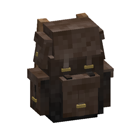 Sturdy leather backpack