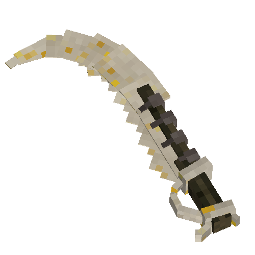 Meteoric iron falx