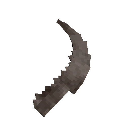 Iron falx head