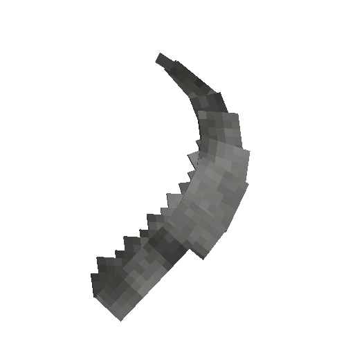 Steel falx head