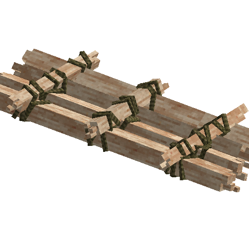 Larch raft