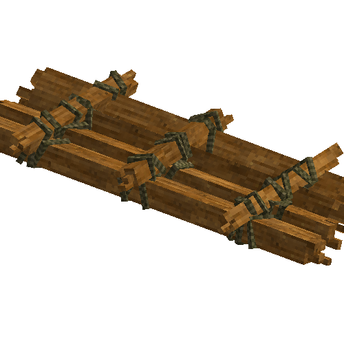 Pine raft