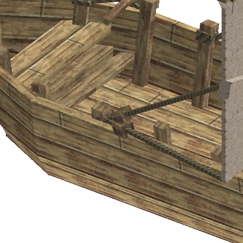 Birch sailboat