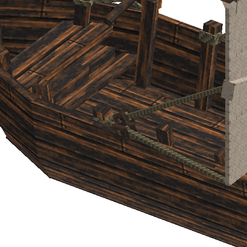 Ebony sailboat