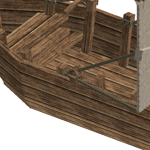 Oak sailboat