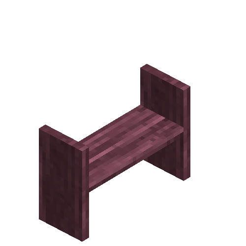 Purpleheart boat seat