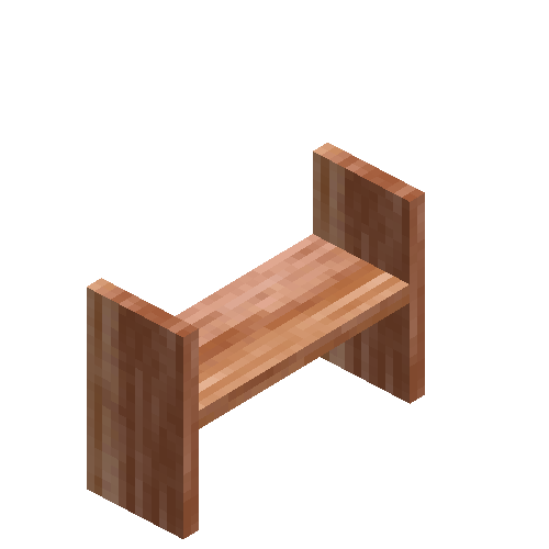 Redwood boat seat