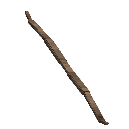 Raw recurve bowstave