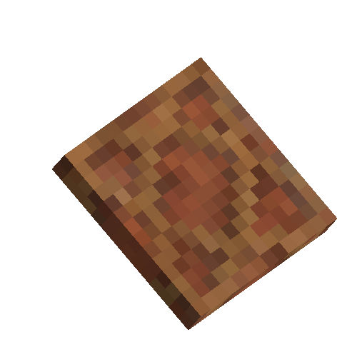 Red ceramic tile (circle pattern)