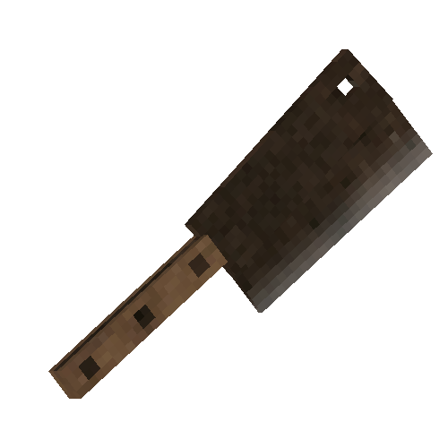 Black bronze cleaver