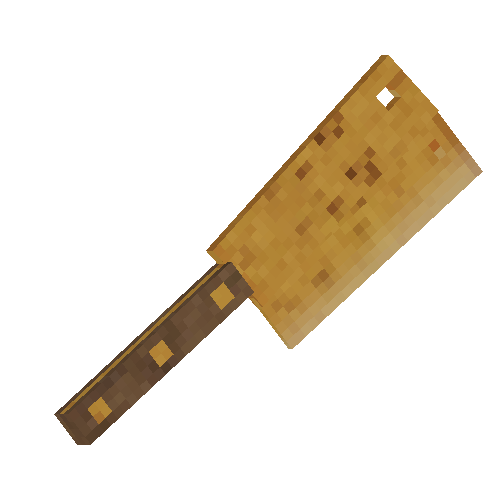 Gold cleaver