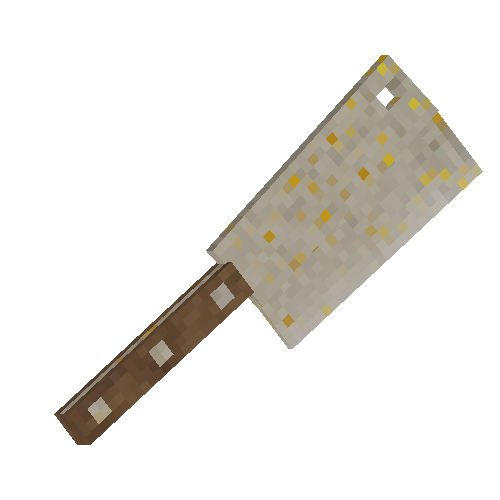 Meteoric iron cleaver