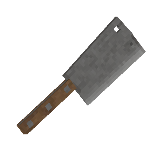 Steel cleaver
