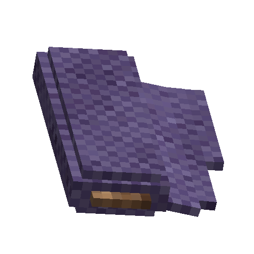 Purple cloth