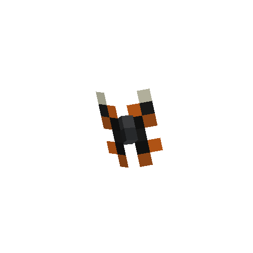 Butterfly pin (Red admiral)
