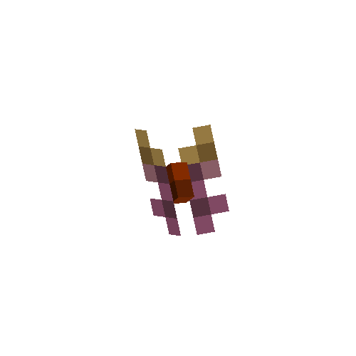 Butterfly pin (Resplendent forester)
