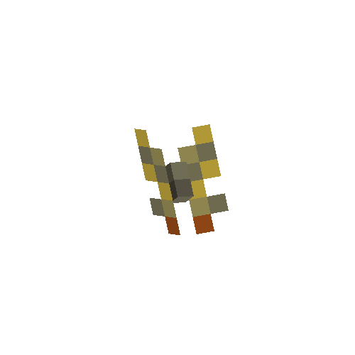 Butterfly pin (Speckled wood)
