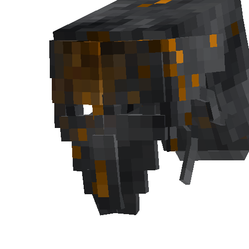 Corroded helmet