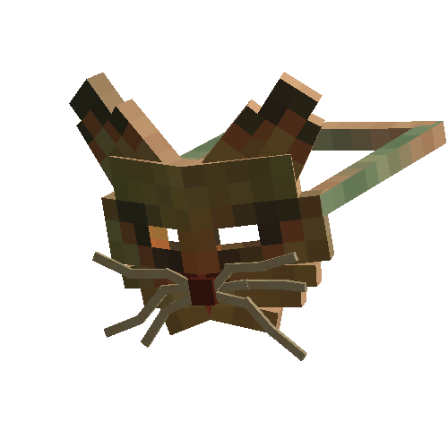 Festive cat mask
