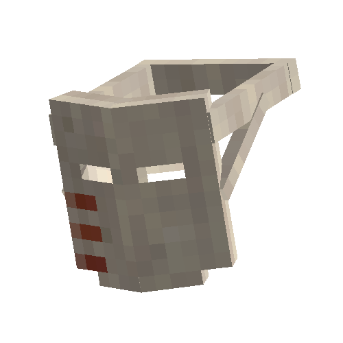 Malefactor whitewood mask