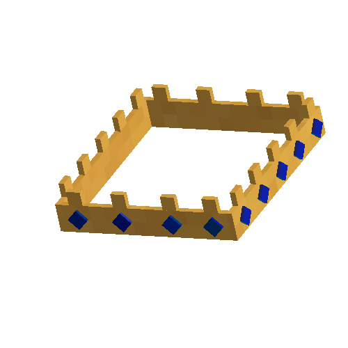 Gold coronet