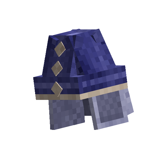 Blue Nadiyan peasant hat